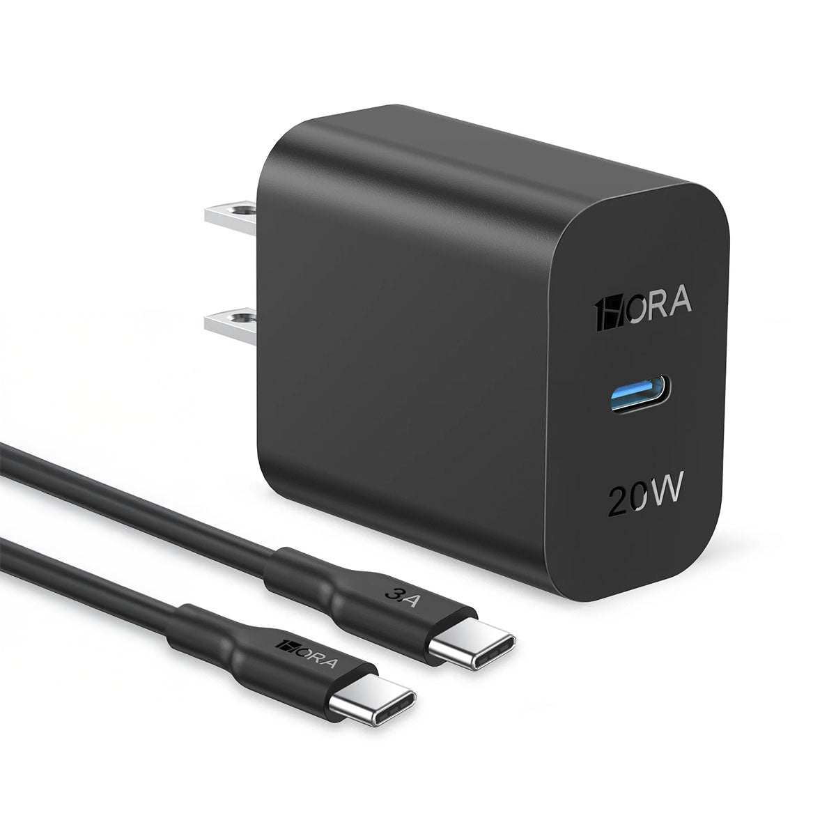 Cargador PD y Cable Tipo C 20W