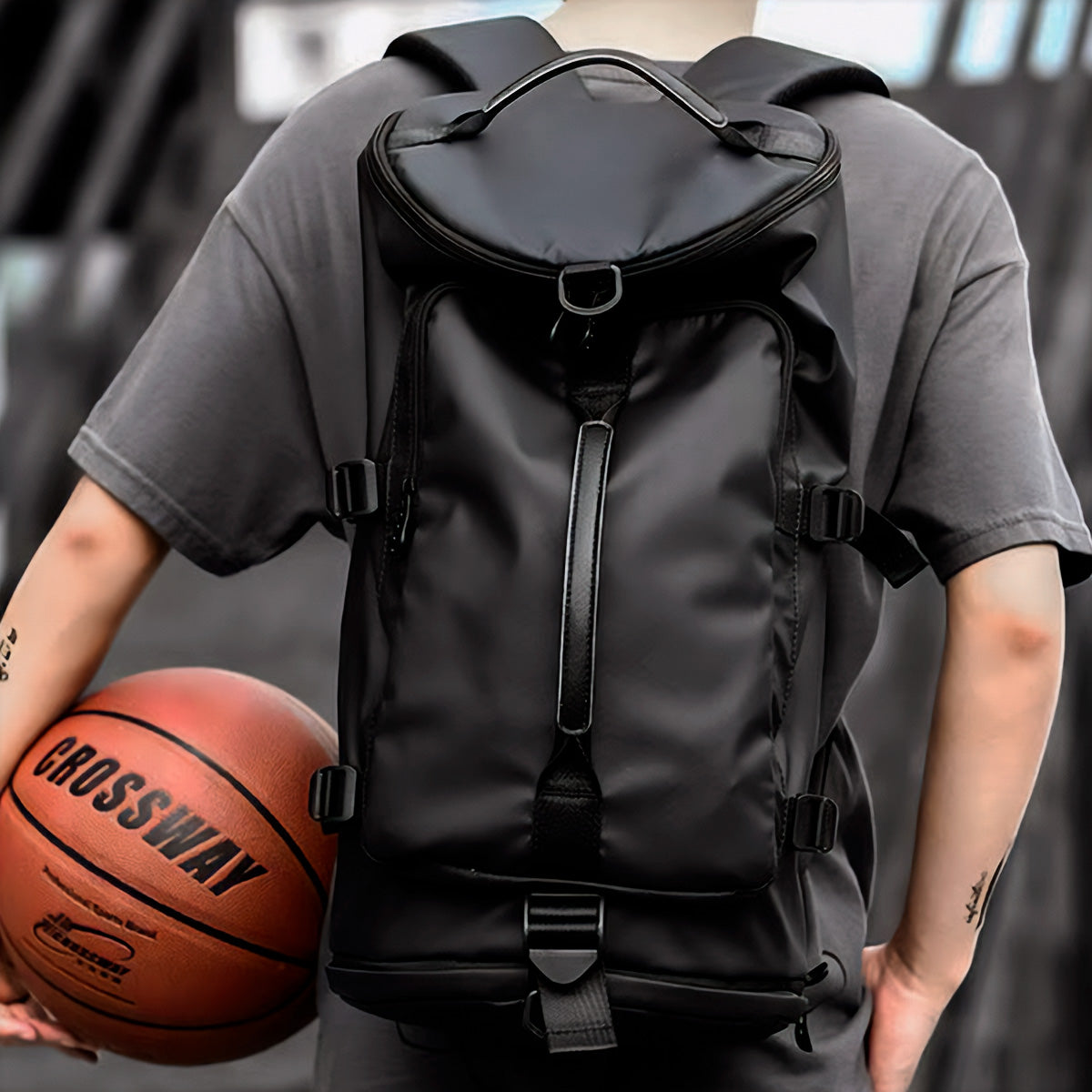 ConvertX Black Duffel