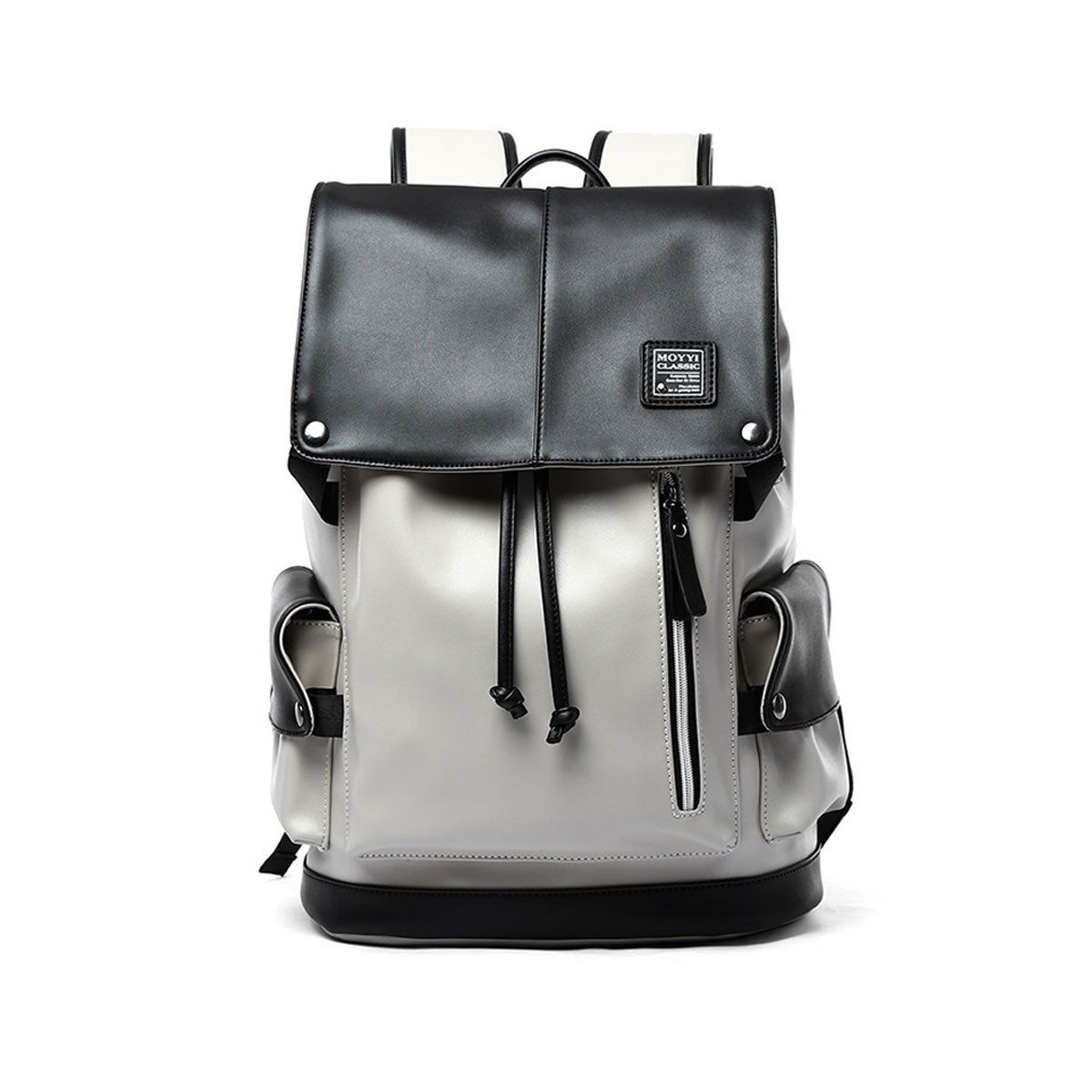 mochila negra impermeable unisex Urban Eclipse con compartimento para laptop