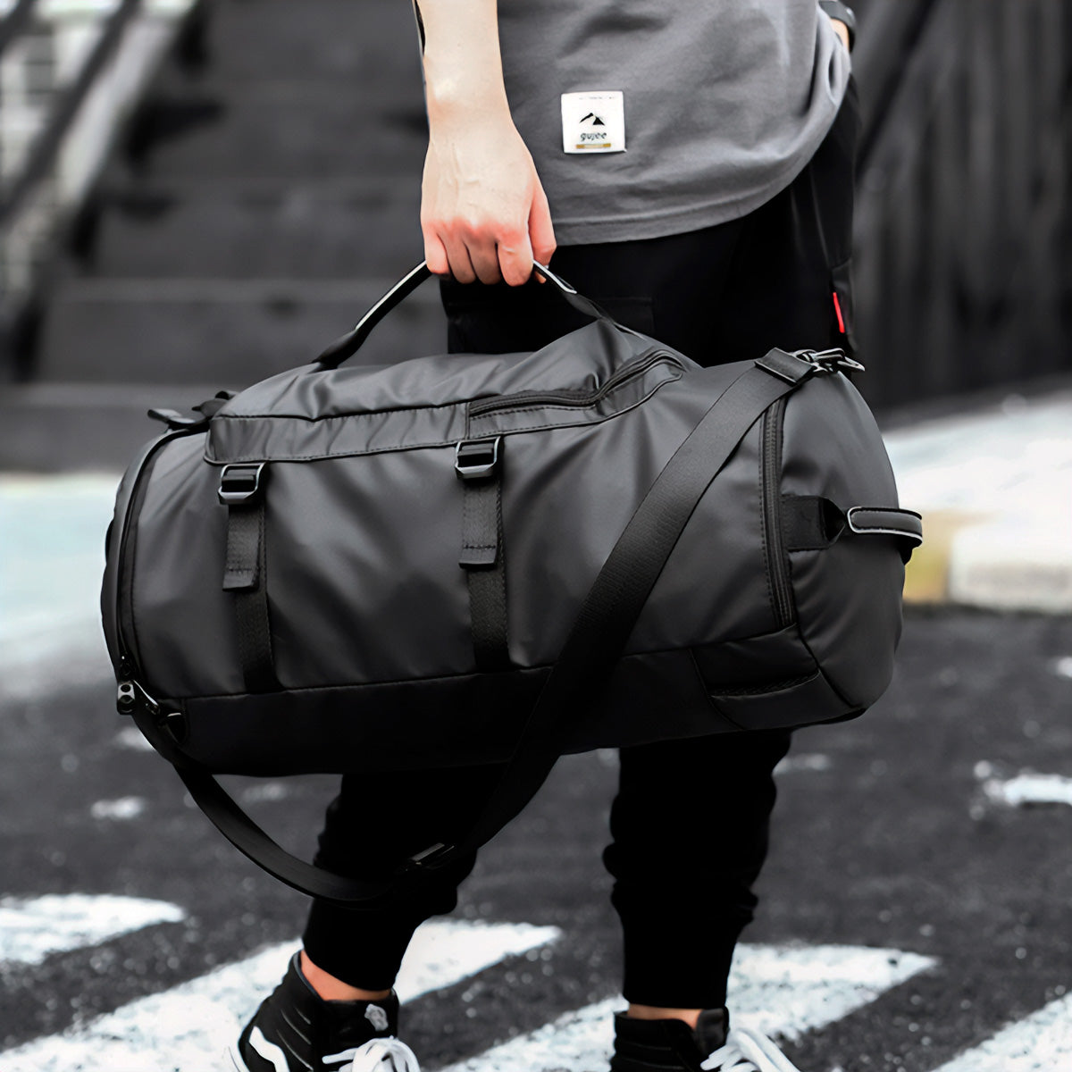 ConvertX Black Duffel