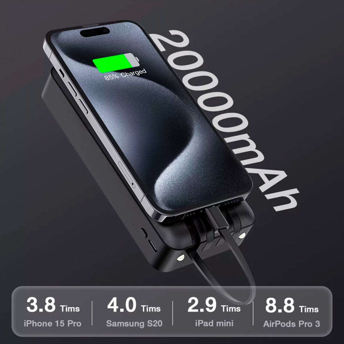 Power Bank 20000mAh GAR159