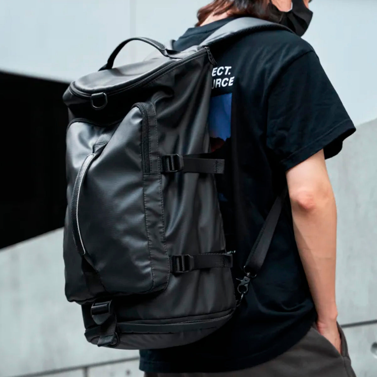 ConvertX Black Duffel